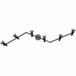 Luminaires Ledvance Éclairage Led|Spot Plafonnier LED Noir, 6 lumières