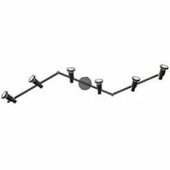 Luminaires Ledvance Éclairage Led|Spot Plafonnier LED Noir, 6 lumières