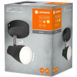 Luminaires Ledvance Éclairage Led|Spot Plafonnier LED Noir, 1 lumière