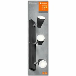 Luminaires Ledvance Éclairage Led|Spot Plafonnier LED Noir, 3 lumières