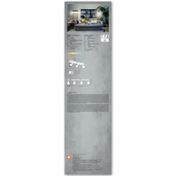 Luminaires Ledvance Éclairage Led|Spot Plafonnier LED Noir, 3 lumières