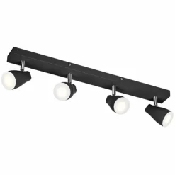Luminaires Ledvance Éclairage Led|Spot Plafonnier LED Noir, 4 lumières