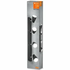 Luminaires Ledvance Éclairage Led|Spot Plafonnier LED Noir, 4 lumières