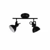 Luminaires Reality Spots Et Projecteurs|Spot Reality GINA Noir, 2 lumières