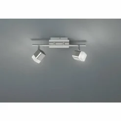 Luminaires Reality Éclairage Led|Spot Reality ROUBAIX LED Nickel mat, 2 lumières