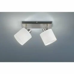 Luminaires Reality Spots Et Projecteurs|Spot Reality TOMMY Nickel mat, 2 lumières