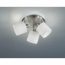 Luminaires Reality Spots Et Projecteurs|Spot Reality TOMMY Nickel mat, 3 lumières