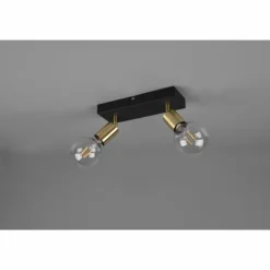 Luminaires Reality Spots Et Projecteurs|Spot Reality Vannes Noir, 2 lumières