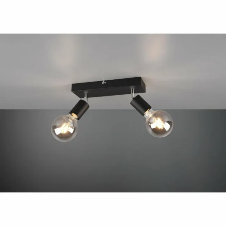 Luminaires Reality Spots Et Projecteurs|Spot Reality Vannes Noir, 2 lumières
