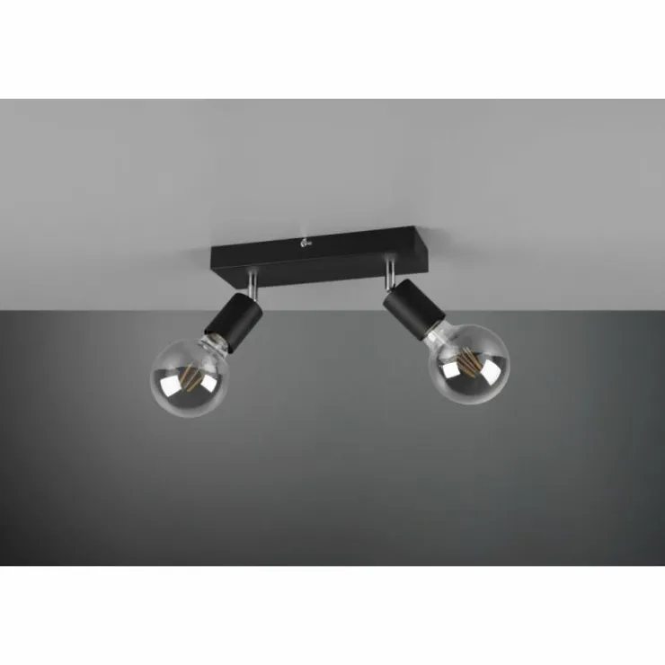 Luminaires Reality Spots Et Projecteurs|Spot Reality Vannes Noir, 2 lumières