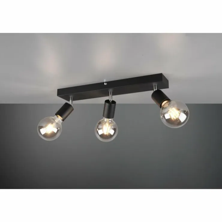 Luminaires Reality Spots Et Projecteurs|Spot Reality Vannes Noir, 3 lumières