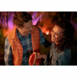 Spot, set de 3 de base Philips Hue Ambiance White & Color WACA Lily LED Noir, 1 lumière, Changeur de couleurs