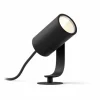 Spot, set d'extension Philips Hue Ambiance White & Color WACA Lily LED Noir, 1 lumière, Changeur de couleurs