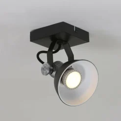 Luminaires Steinhauer Spots Et Projecteurs|Spot Steinhauer BROOKLY LED Noir, 1 lumière