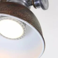 Luminaires Steinhauer Spots Et Projecteurs|Spot Steinhauer BROOKLY LED Brun, 2 lumières