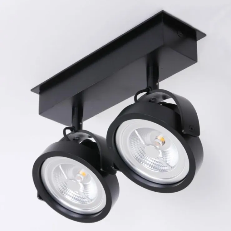 Luminaires Steinhauer Spots Et Projecteurs|Spot Steinhauer Mexlite LED Noir, 2 lumières