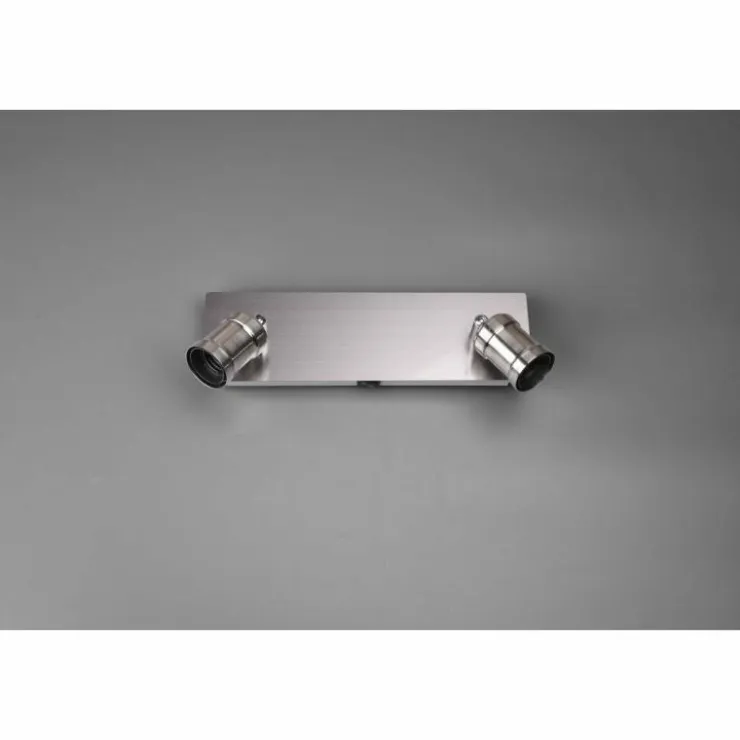 Luminaires Trio Spots Et Projecteurs|Spot Trio CARL Nickel mat, 2 lumières
