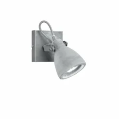Luminaires Trio Éclairage Led|Spot Trio CONCRETE LED Gris, 1 lumière