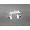 Luminaires Trio Spots Et Projecteurs|Spot Trio Leon LED Blanc, 2 lumières