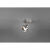 Luminaires Trio Spots Et Projecteurs|Spot Trio Leon LED Nickel mat, 1 lumière