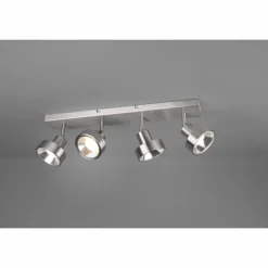 Luminaires Trio Éclairage Led|Spot Trio Leon LED Nickel mat, 4 lumières