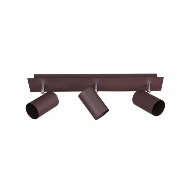 Luminaires Trio Spots Et Projecteurs|Spot Trio Leuchten MARLEY Rouille, 3 lumières