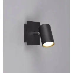 Luminaires Trio Spots Et Projecteurs|Spot Trio Leuchten MARLEY Noir, 1 lumière