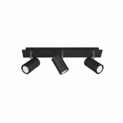 Luminaires Trio Spots Et Projecteurs|Spot Trio Leuchten MARLEY Noir, 3 lumières
