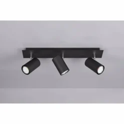 Luminaires Trio Spots Et Projecteurs|Spot Trio Leuchten MARLEY Noir, 3 lumières