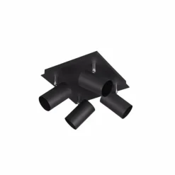 Luminaires Trio Spots Et Projecteurs|Spot Trio Leuchten MARLEY Noir, 4 lumières
