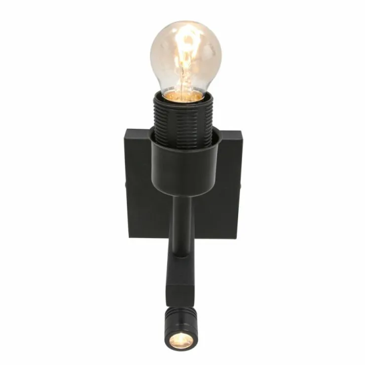 Luminaires Steinhauer Éclairage Led|Stang Applique murale LED Noir, 2 lumières