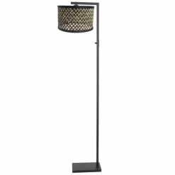 Luminaires Steinhauer Lampadaires Et Lampes Sur Pied|Stang Lampadaire Noir, 1 lumière