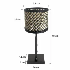 Luminaires Steinhauer Lampes À Poser|Stang Lampe à poser Noir, 1 lumière