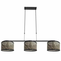 Luminaires Steinhauer Suspensions|Stang Suspension Noir, 3 lumières
