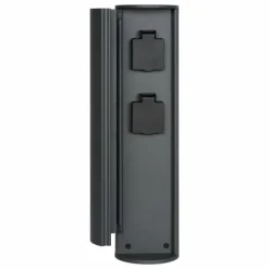 Steckdose Prises électriques d'extérieur Luminaires Lucide Anthracite