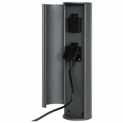 Steckdose Prises électriques d'extérieur Luminaires Lucide Anthracite