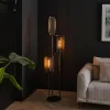 hofstein Lampadaires Et Lampes Sur Pied|Stehleuchte Lampadaire Anthracite, 3 lumières