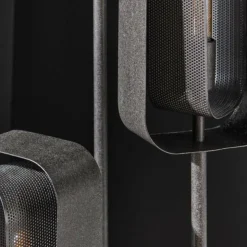 hofstein Lampadaires Et Lampes Sur Pied|Stehleuchte Lampadaire Anthracite, 3 lumières