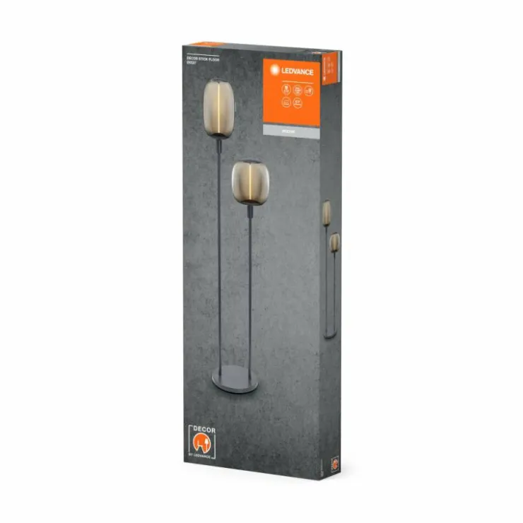 Luminaires Ledvance Lampadaires Et Lampes Sur Pied|Stick Lampadaire Gris, 1 lumière