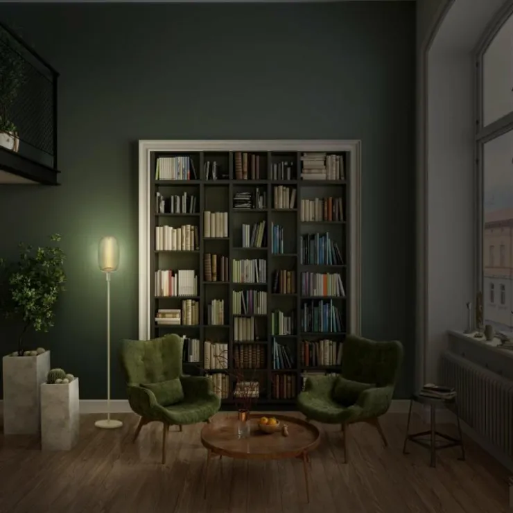 Luminaires Ledvance Lampadaires Et Lampes Sur Pied|Stick Lampadaire Beige, 1 lumière