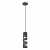 Luminaires Trio Suspensions|Stream Suspension Noir, 1 lumière