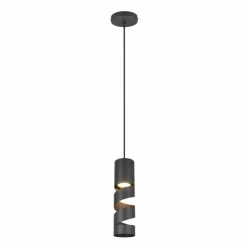 Luminaires Trio Suspensions|Stream Suspension Noir, 1 lumière