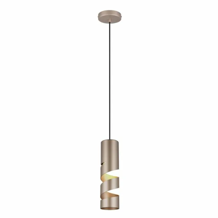 Luminaires Trio Suspensions|Stream Suspension Brun, 1 lumière