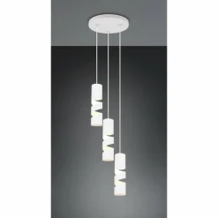 Luminaires Trio Suspensions|Stream Suspension Blanc, 3 lumières