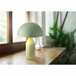 Luminaires Globo Lighting Lampes À Poser|Style champignon Atoma Lampe à poser Vert, 2 lumières