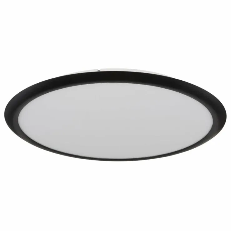 Luminaires Globo Lighting Éclairage Led|Suna Plafonnier LED Noir, 1 lumière, Télécommandes