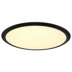 Luminaires Globo Lighting Éclairage Led|Suna Plafonnier LED Noir, 1 lumière, Télécommandes