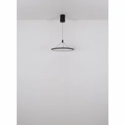Luminaires Globo Lighting Éclairage Led|Suna Suspension LED Noir, 1 lumière