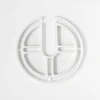 Support de prolongement Konstsmide Blanc