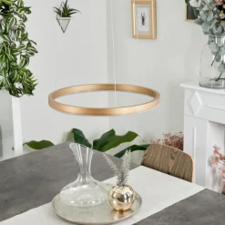 hofstein Suspensions|Suspension Barril LED Laiton, 1 lumière